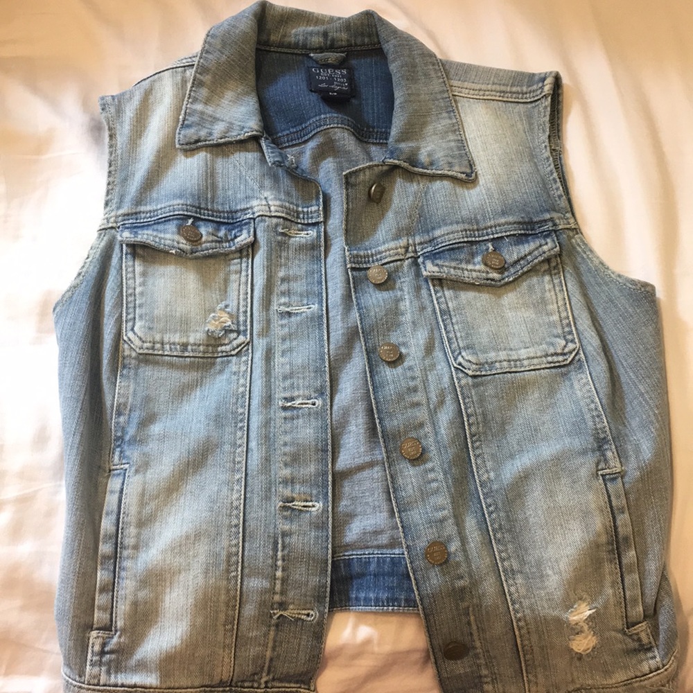 Denim vest
